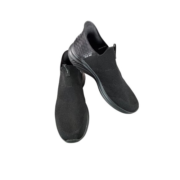 Skechers Mens Slip-Ins Hands-Free Stretch Fit Sneakers Black Size 12 - Picture 1 of 9